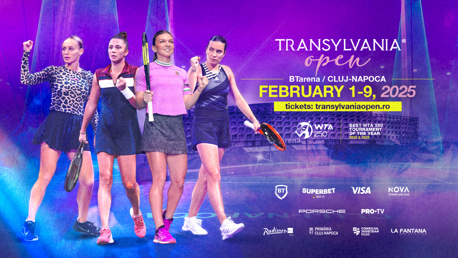 Simona Halep șia confirmat prezența la Transylvania Open 2025 CLUJ LIVE