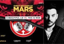 Thirty Seconds to Mars vine la Cluj! Jared Leto aduce show-ul aniversar „A Beautiful Lie vs. This Is War” la BTarena, în mai 2027